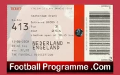 Holland v England 2009 – Football Ticket Netherlands