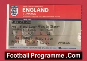 England v Jamaica 2006 – Football Ticket