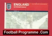 England v Denmark 2003 – Football Ticket at Man Utd