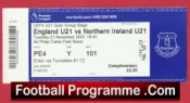 England v Northern Ireland 2023 – Football Ticket Everton U21