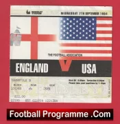 England v America 1994 – Football Ticket USA