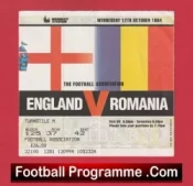 England v Romania 1994 – Football Ticket