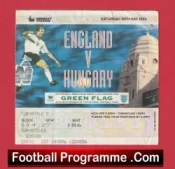 England v Hungary 1996 – Football Ticket