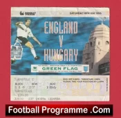 England v Hungary 1996 – Football Ticket