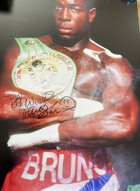 Boxing Frank Bruno Signed Autograph Picture Poster - Image 5