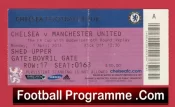 Chelsea v Manchester United 2013 – Match Ticket FA Cup
