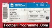 Brighton Hove Albion v Manchester United 2024 – Football Ticket