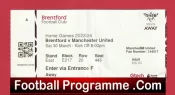 Brentford v Manchester United 2024 – Football Ticket