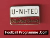 Manchester United Vintage Football Badge Man Utd Badge 1970s