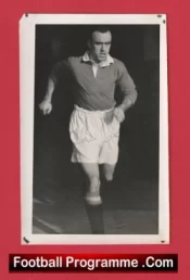 Manchester United John Aston Senior Signed Old Photograph 1951