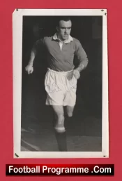 Manchester United John Aston Senior Signed Old Photograph 1951