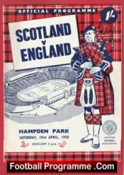Scotland v England 1958 – Bobby Charlton England Debut