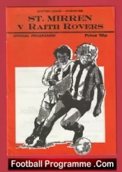 St Mirren v Raith Rovers 1977 – Alex Ferguson Manager