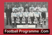 Fulham Football Club Multi Autographed Signed Team 1948 1949