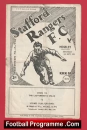 Stafford Rangers v Mossley 1952 – 1950s