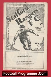Stafford Rangers v Mossley 1952 – 1950s