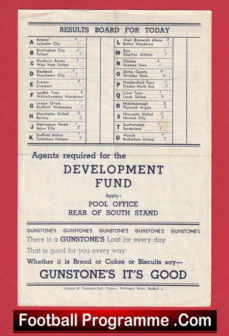 Sheffield Wednesday v Huddersfield Town 1962 - Reserves Match - Image 3