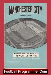 Manchester City v Newcastle United 1964
