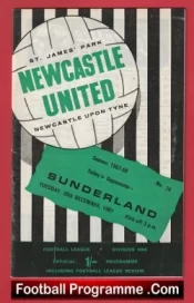 Newcastle United v Sunderland 1967