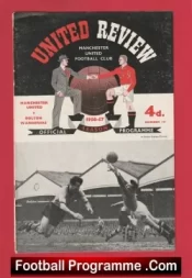 Manchester United v Bolton Wanderers 1956 – Floodlights First