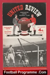 Manchester United v Blackpool 1957 – Man Utd Plus Token