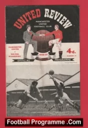 Manchester United v Bolton Wanderers 1956 – 1st Floodlights + Token