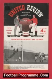 Manchester United v Liverpool 1953 – 1950s Manchester Utd 53