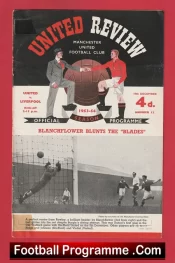 Manchester United v Liverpool 1953 – 1950s Manchester Utd 53