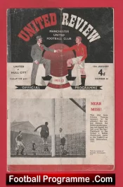 Manchester United v Hull City 1952 – Man Utd 52