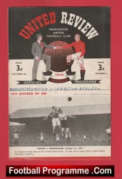 Manchester United v Charlton Athletic 1949 – 1940s Man Utd