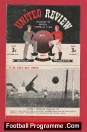 Manchester United v Wolves 1949 – 1940s Man United