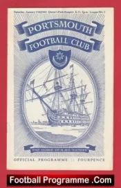 Portsmouth v QPR 1962