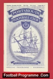 Portsmouth v Port Vale 1961