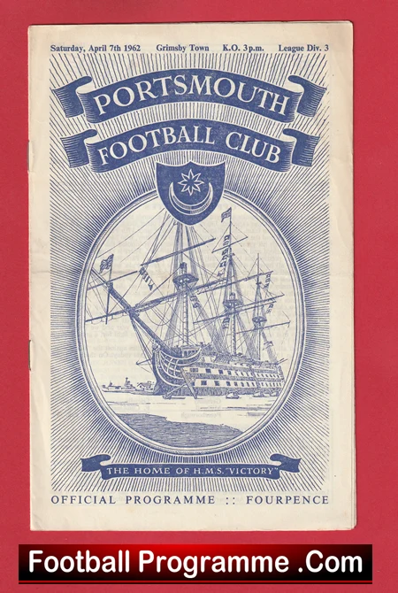 Portsmouth v Grimsby Town 1962 - Image 2