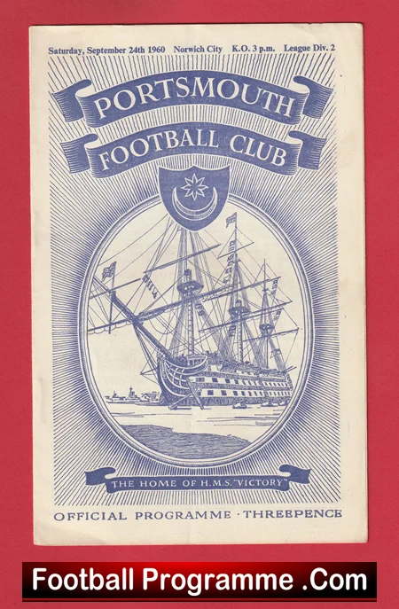 Portsmouth v Norwich City 1960 - Image 2