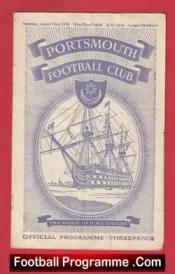 Portsmouth v West Ham United 1958