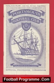 Portsmouth v Luton Town 1958