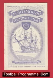 Portsmouth v Newcastle United 1957
