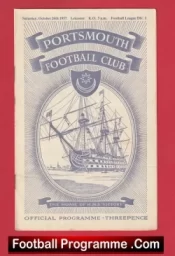 Portsmouth v Leicester City 1957