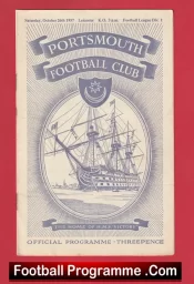 Portsmouth v Leicester City 1957