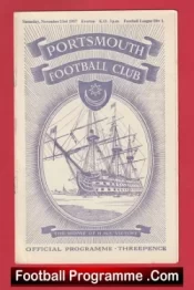 Portsmouth v Everton 1957