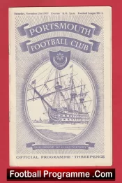 Portsmouth v Everton 1957