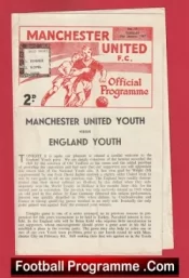 Manchester United v England 1967 – Youth Match + Brian Kidd
