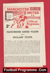 Manchester United v England 1967 – Youth Match + Brian Kidd