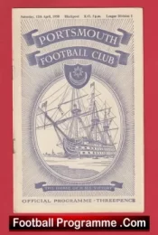 Portsmouth v Blackpool 1958