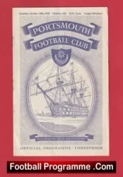 Portsmouth v Charlton Athletic 1956