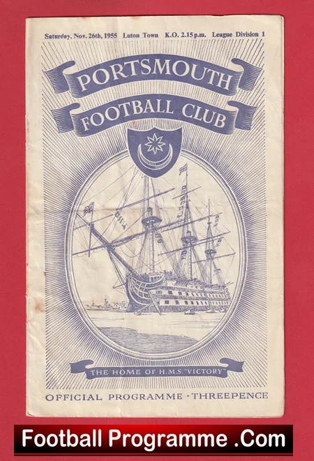 Portsmouth v Luton Town 1955 - Image 2