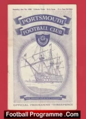Portsmouth v Grimsby Town 1956