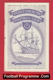 Portsmouth v Charlton Athletic 1956