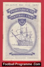Portsmouth v Blackpool 1955